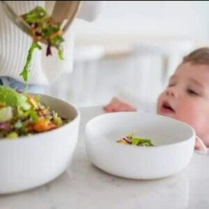 Fable The Serving Bowl in Semi-Matte Speckled White